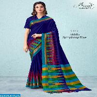 Aura akhila Wholesale cotton Silk Sarees